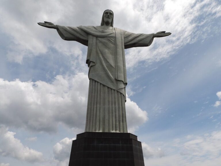 Christ the Redeemer above Rio de Janeiro, destination for any Brazil visa US citizens obtain